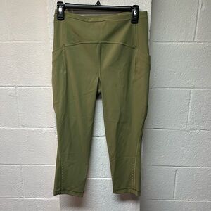 Lululemon Chic Olive Green Workout Leggings